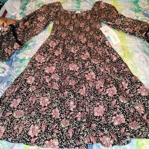 NWT Madden Girl Bohemian Style Floral Dress